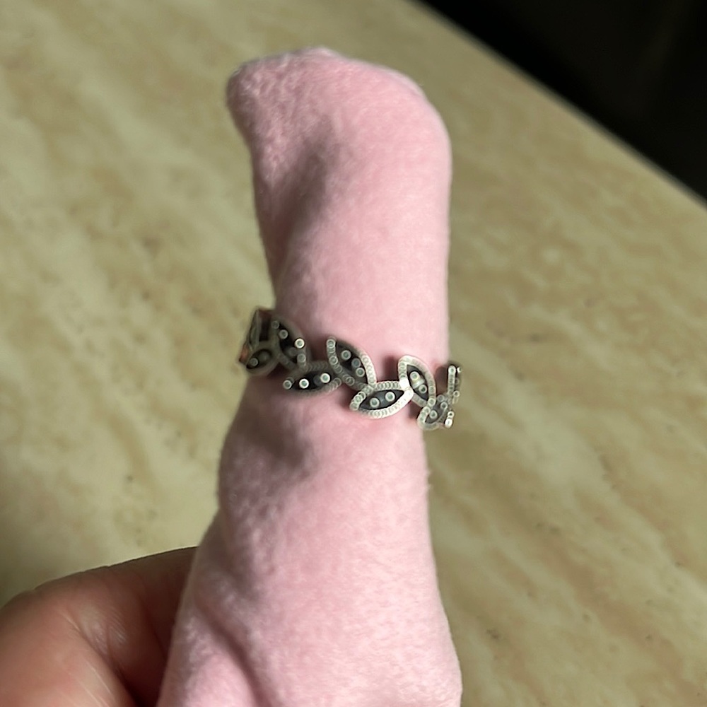 Custom Made white gold and black diamond ring by Jared Jewelry.